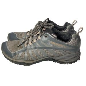 Merrell Frost Gray Hiking J46610 Women's Siren Edge Shoes Q2 Size 8